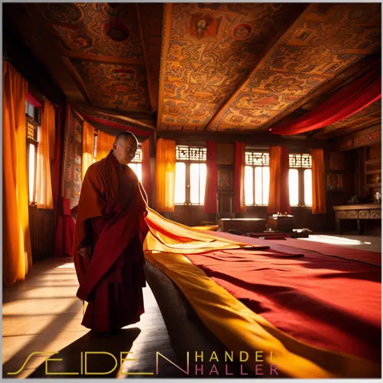 Die Wirkung von Violetten Seidenschals