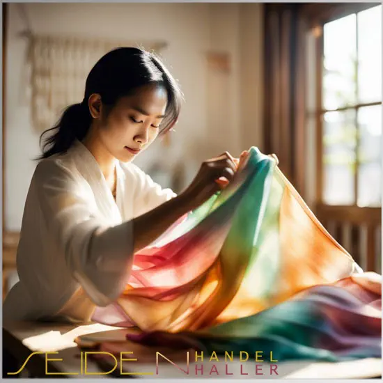 Wie man einen Seidenschal in der Esoterik einsetzt