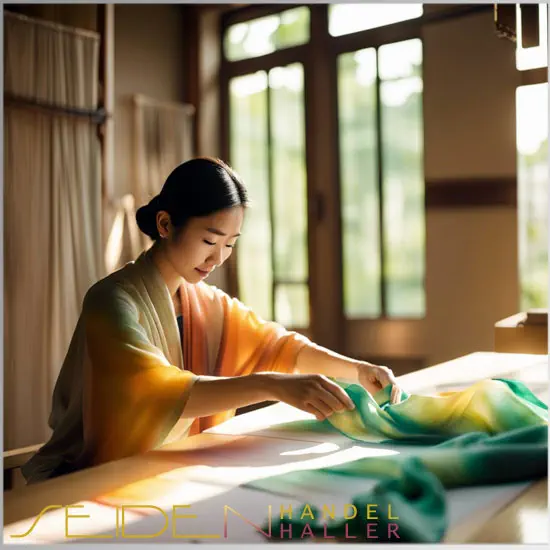 Reinigung und Energetisierung des Seidenschals