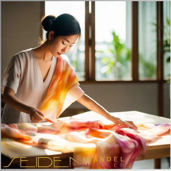 Meditation und Visualisierung mit dem Seidenschal