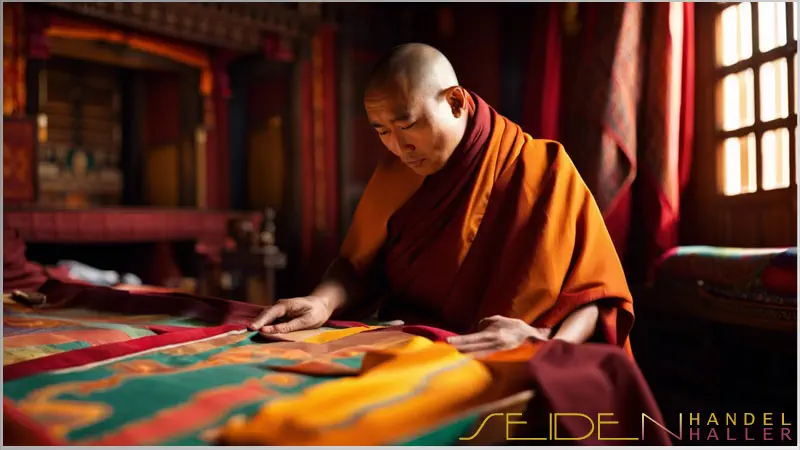 Esoterik und Seidenschal