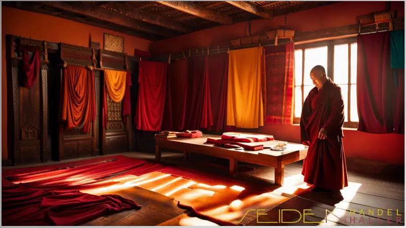 Esoterik und Seidenschal